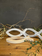 Jesusfisch "Vertrau mir" - Deko zur Taufe & Kommunion