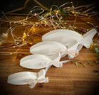 Fisch aus Holz - Tischdeko zur Taufe, Kommunion & Konfirmation