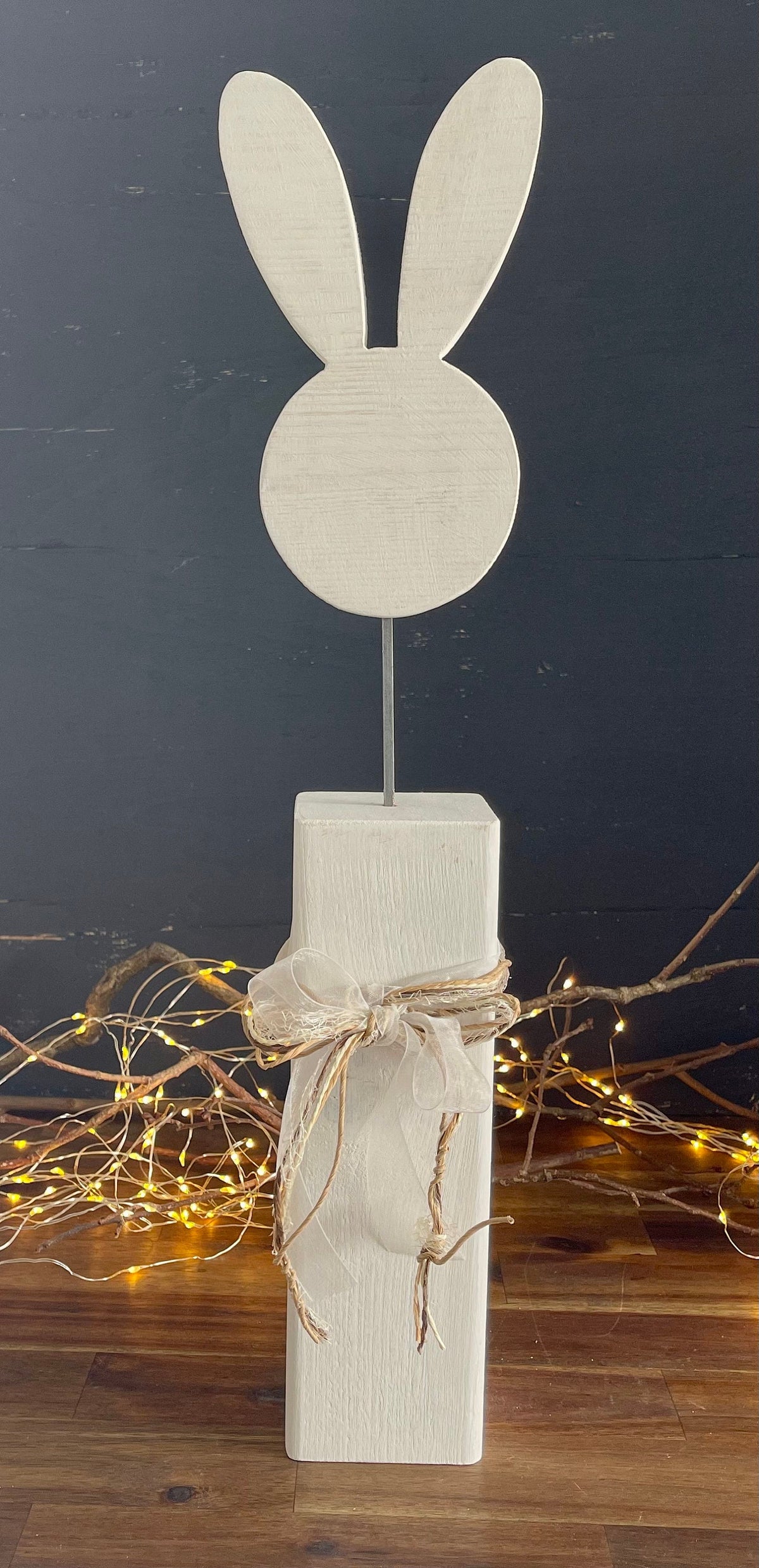 Stele aus Holz - Fisch, Stern, Tannenbaum & mehr für jeden Anlass
