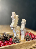 Rentier aus Holz in 4 Größen - Nachhaltige Weihnachtsdeko