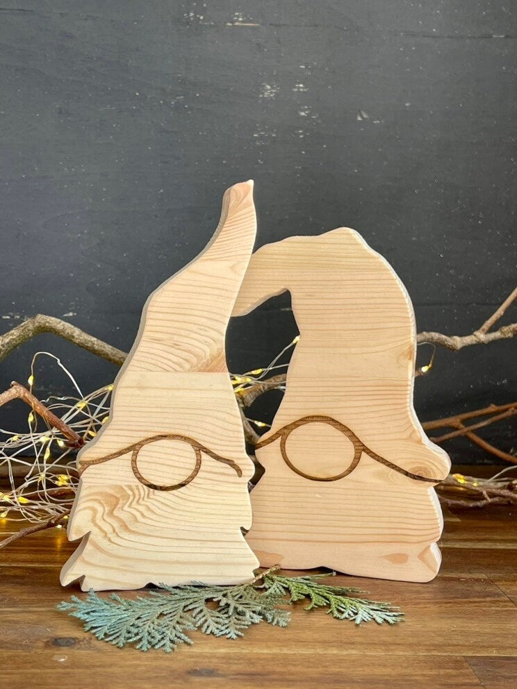 Holz Wichtel - Weihnachtswichtel & Wichtelgeschenk in 2 Größen