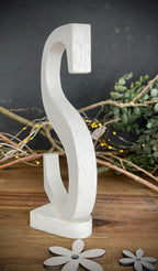 Buchstabe aus Holz - Personalisiertes Geschenk zur Geburt, Geburtstag und Jahrestag