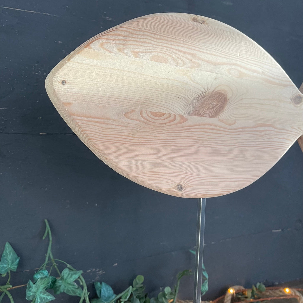 Fisch aus Holz - Deko zur Taufe, Kommunion & Konfirmation