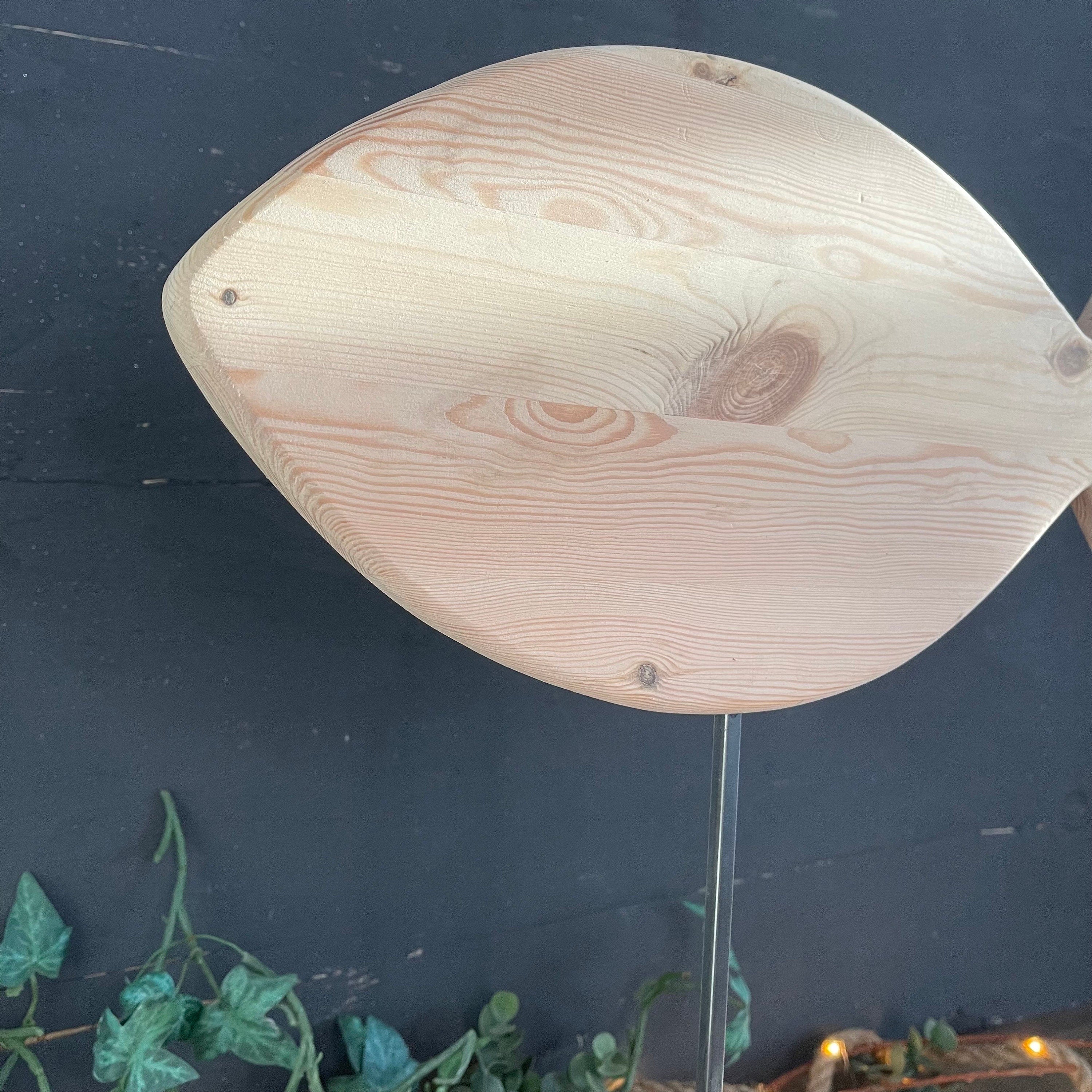 Fisch aus Holz - Deko zur Taufe, Kommunion & Konfirmation