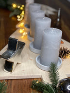 Tannenbaum aus Holz - Vielseitige Deko für Advent & Weihnachten in 2 Größen