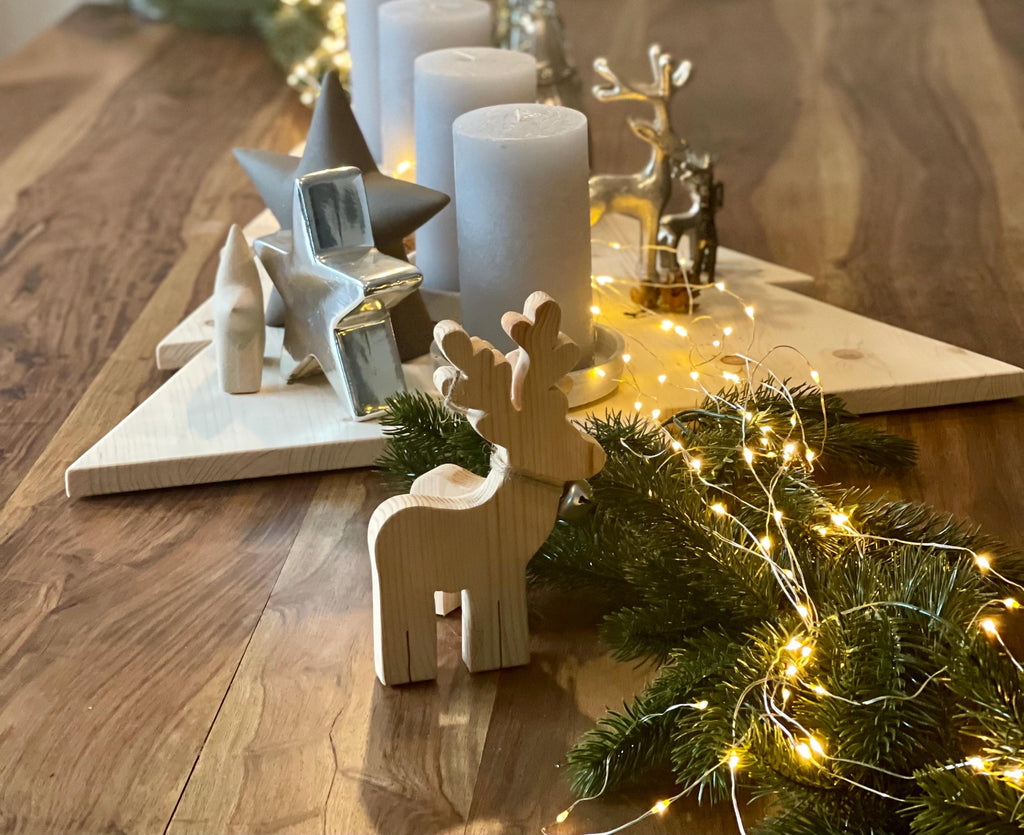Tannenbaum aus Holz - Vielseitige Deko für Advent & Weihnachten in 2 Größen