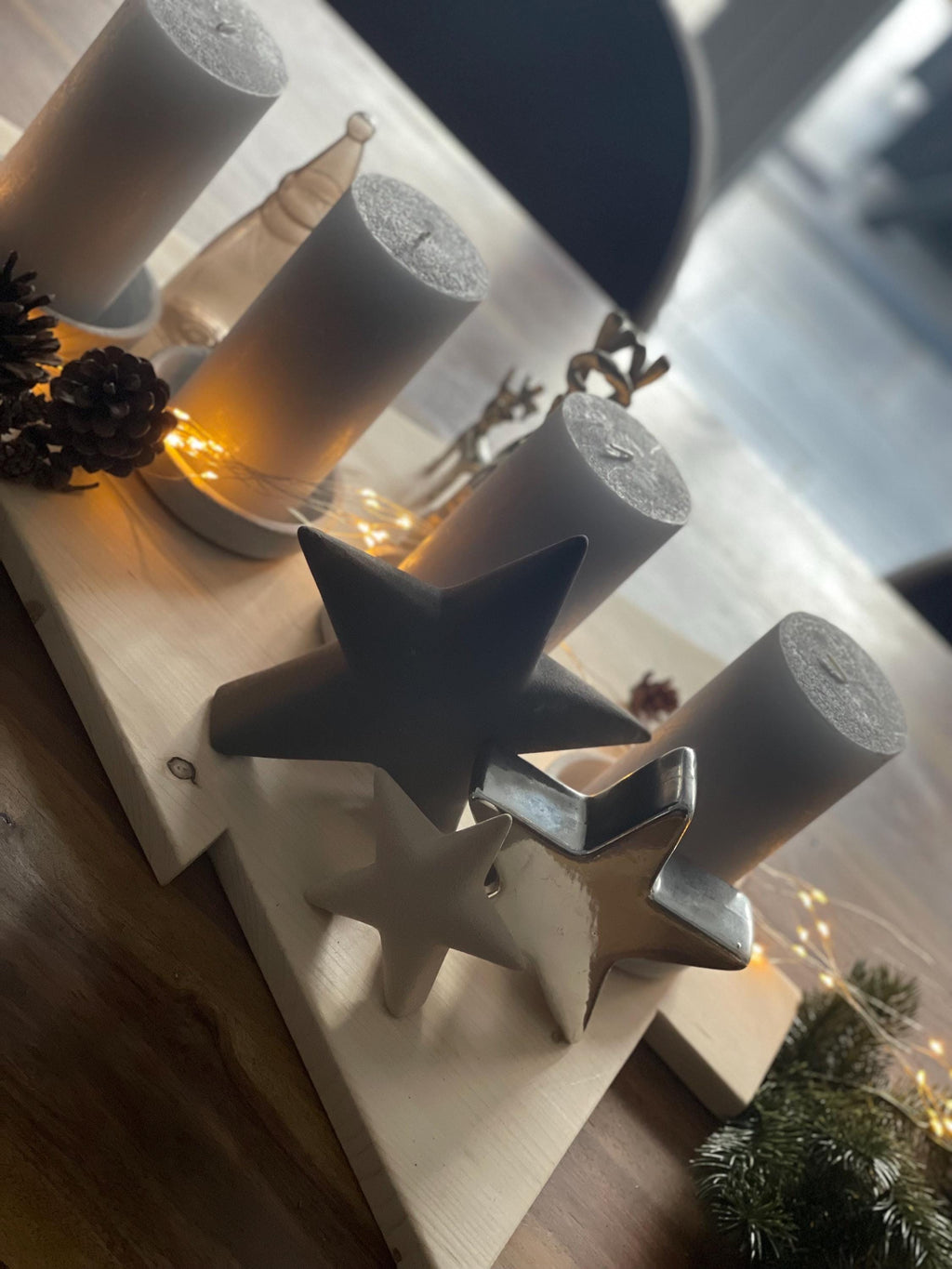 Tannenbaum aus Holz - Vielseitige Deko für Advent & Weihnachten in 2 Größen