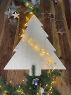 Tannenbaum aus Holz - Vielseitige Deko für Advent & Weihnachten in 2 Größen